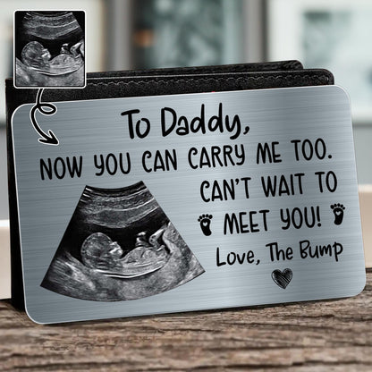 To Daddy Now You Can Carry Me Too, Love The Bump