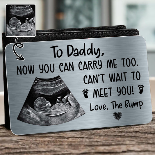 To Daddy Now You Can Carry Me Too, Love The Bump