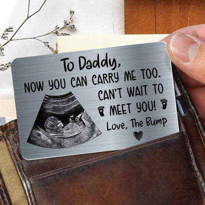 To Daddy Now You Can Carry Me Too, Love The Bump