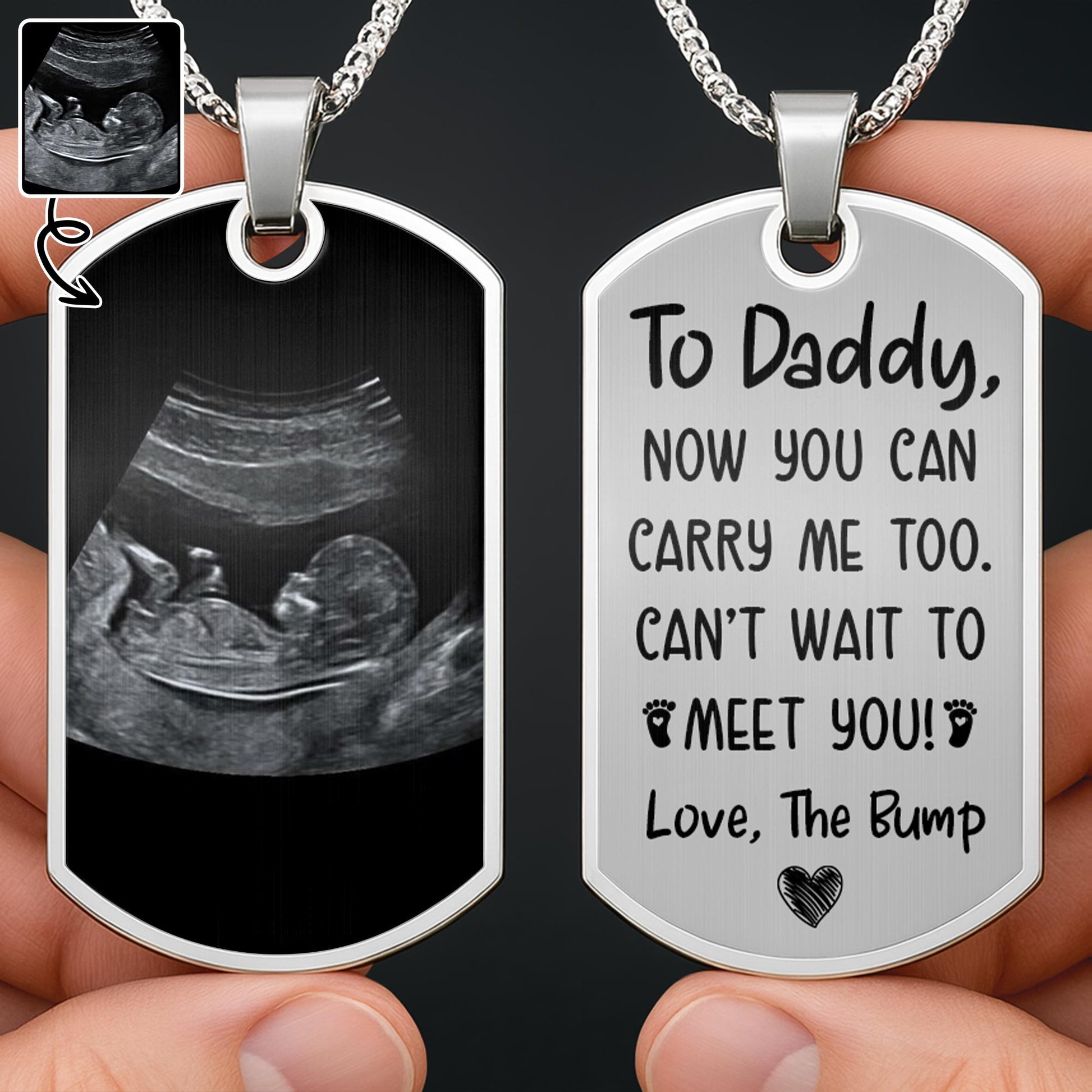 To Daddy Now You Can Carry Me Too, Ultrasound And Heart