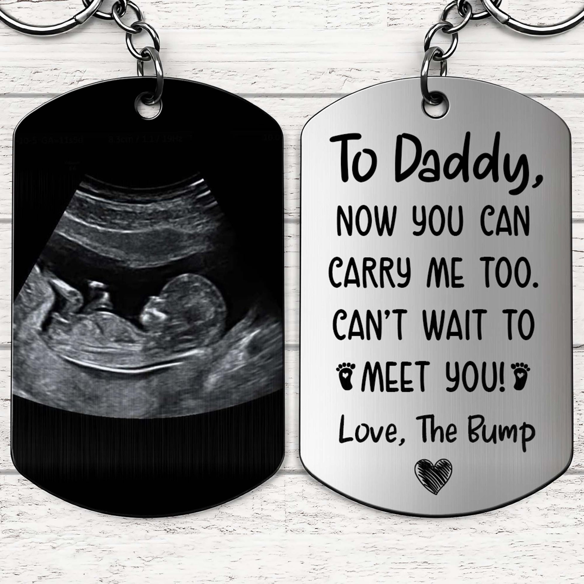 To Daddy Now You Can Carry Me Too, Love The Bump