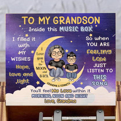 To My Grandson, Inside This Music Box, Moon And Stars