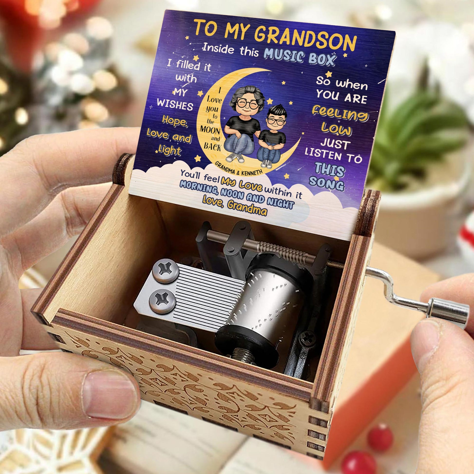 To My Grandson, Inside This Music Box, Moon And Stars