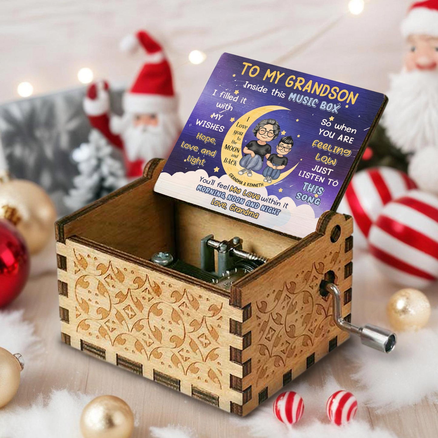 To My Grandson, Inside This Music Box, Moon And Stars