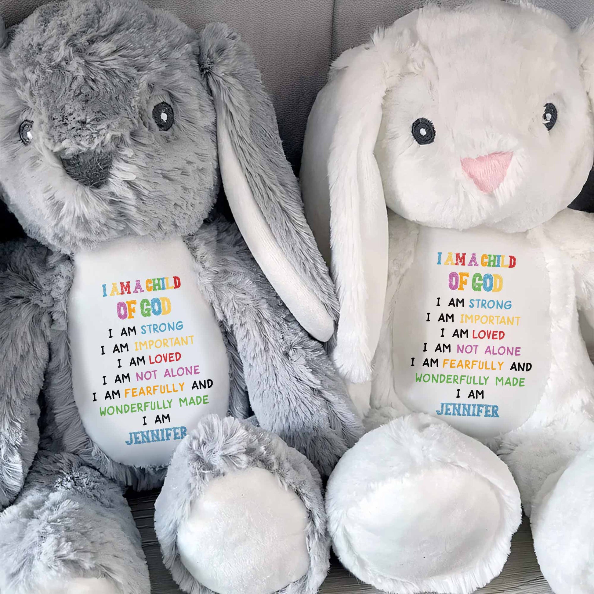 I Am A Child Of God Soft Plush Toy With Inspirational Message