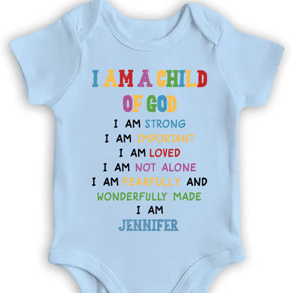 "Soy un hijo de Dios", Body inspirador para bebé - Body personalizado - KID086_ONES
