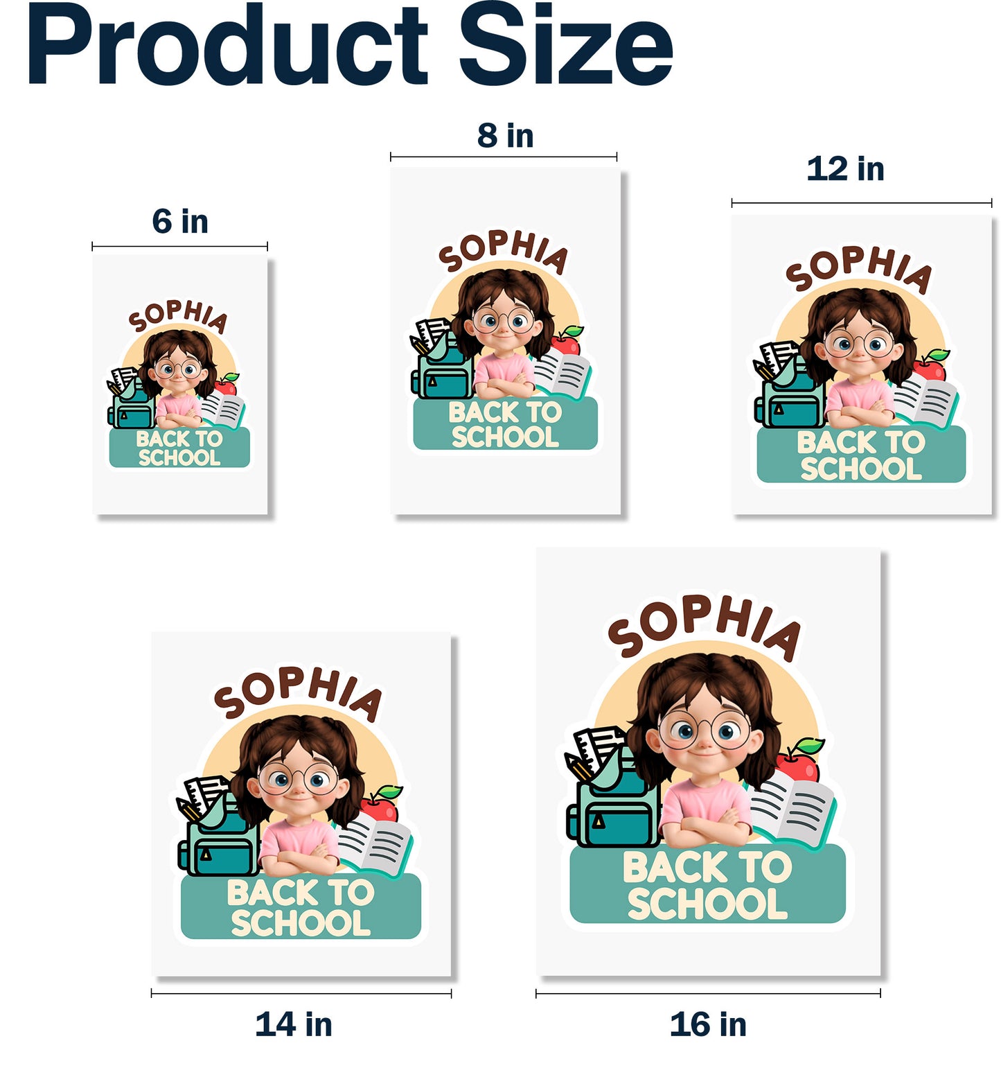 Back To School With Books, Backpack, And Apple