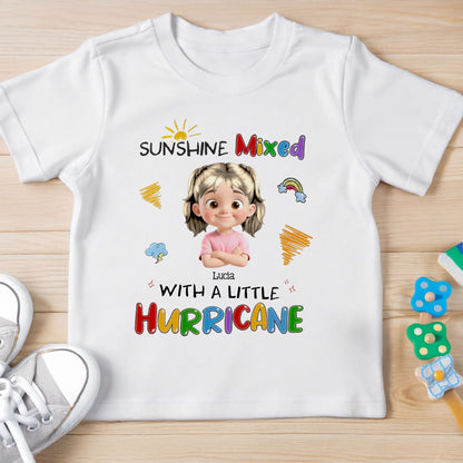 Sunshine Mixed With A Little Hurricane Tee