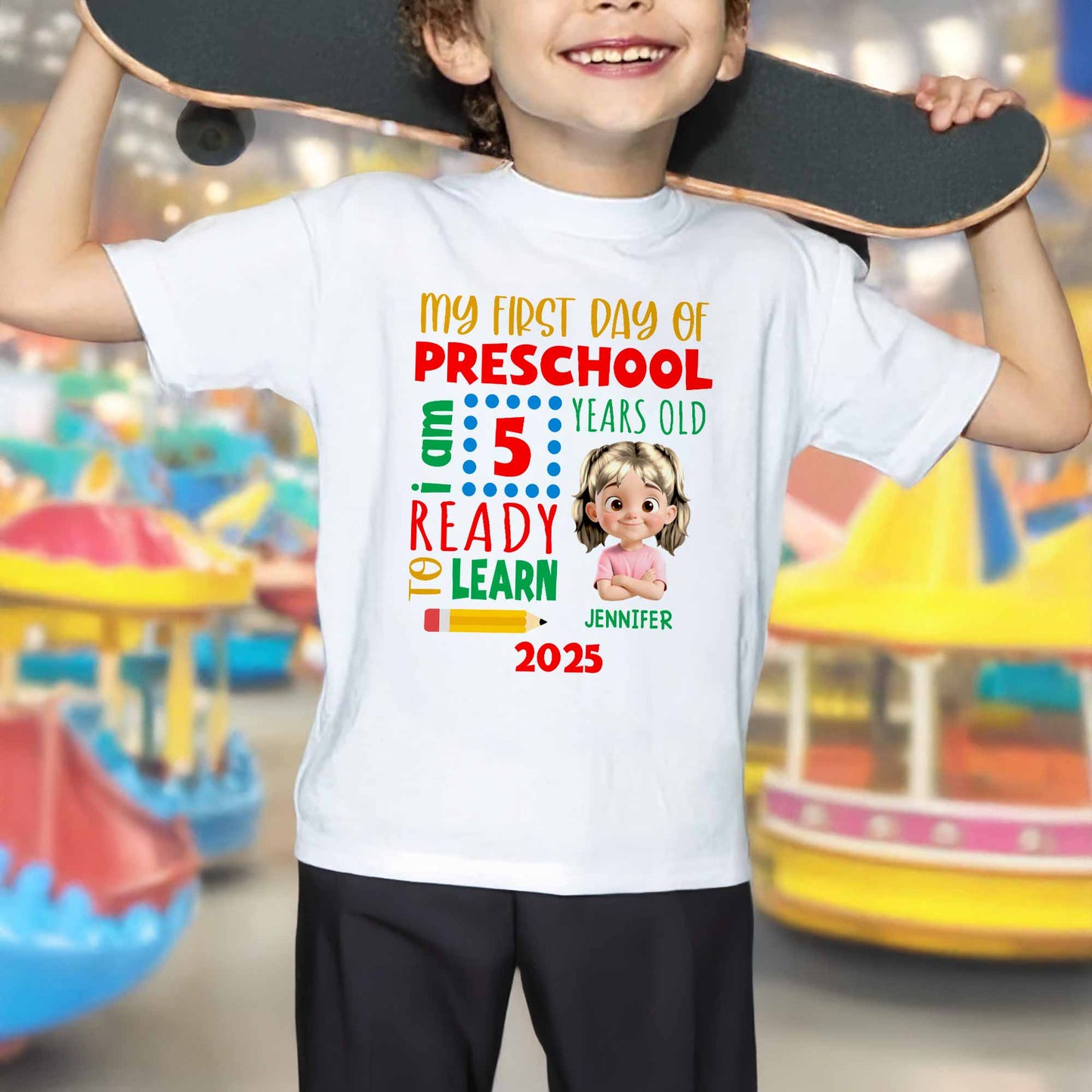 My First Day Of Preschool Ready To Learn