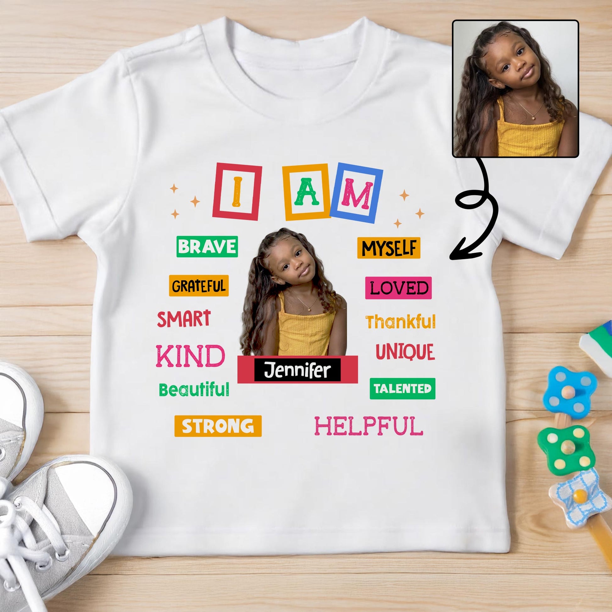 I Am Brave, Grateful, Smart And More Positive Words