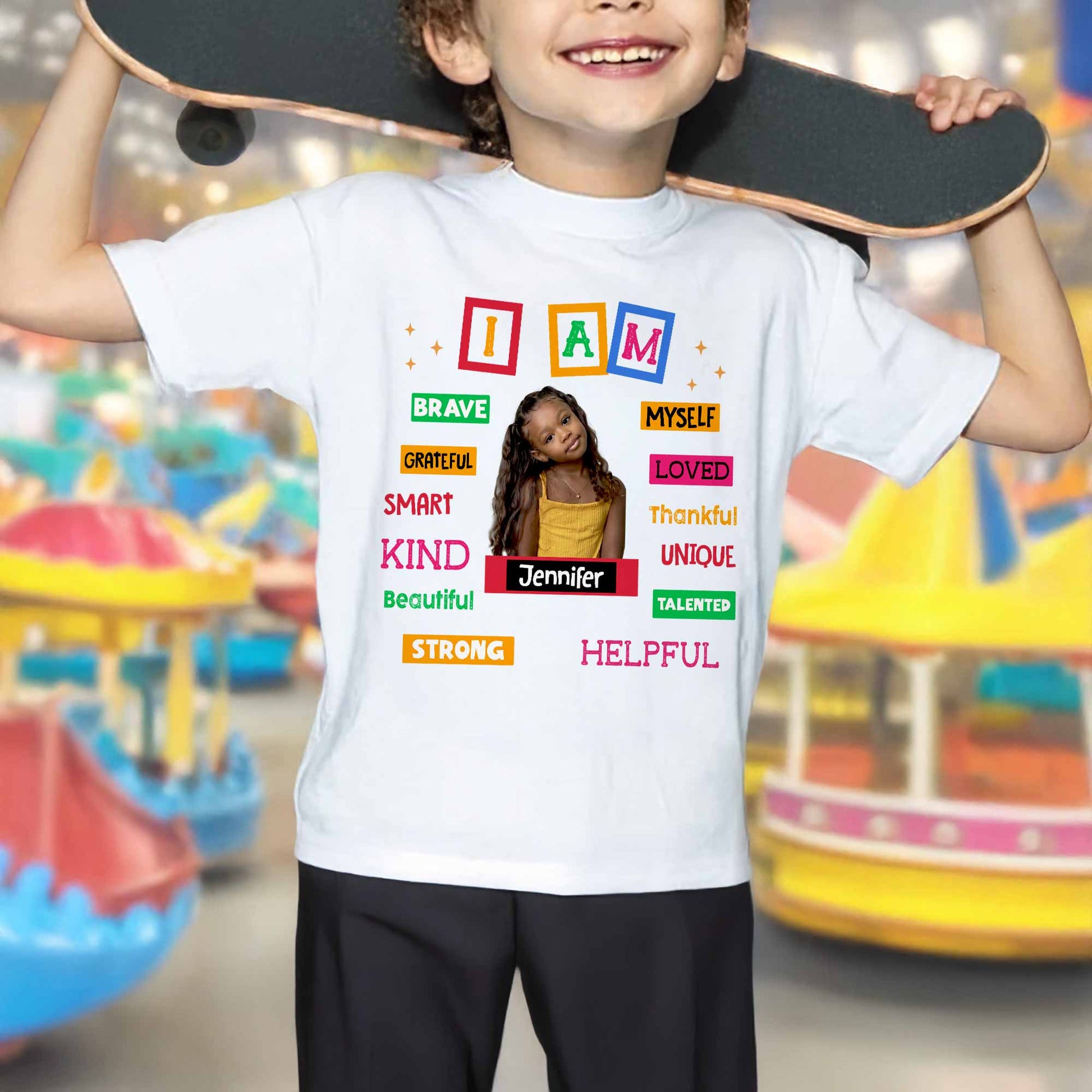 I Am Brave, Grateful, Smart And More Positive Words