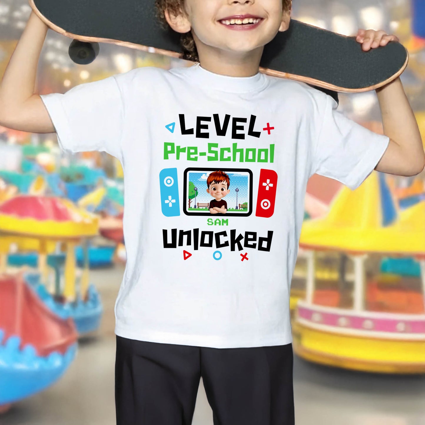 Level Pre-School Unlocked With Video Game Theme