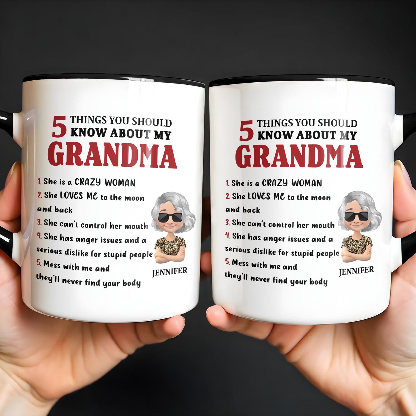 5 Things You Should Know About My Grandma, Cartoon Grandma