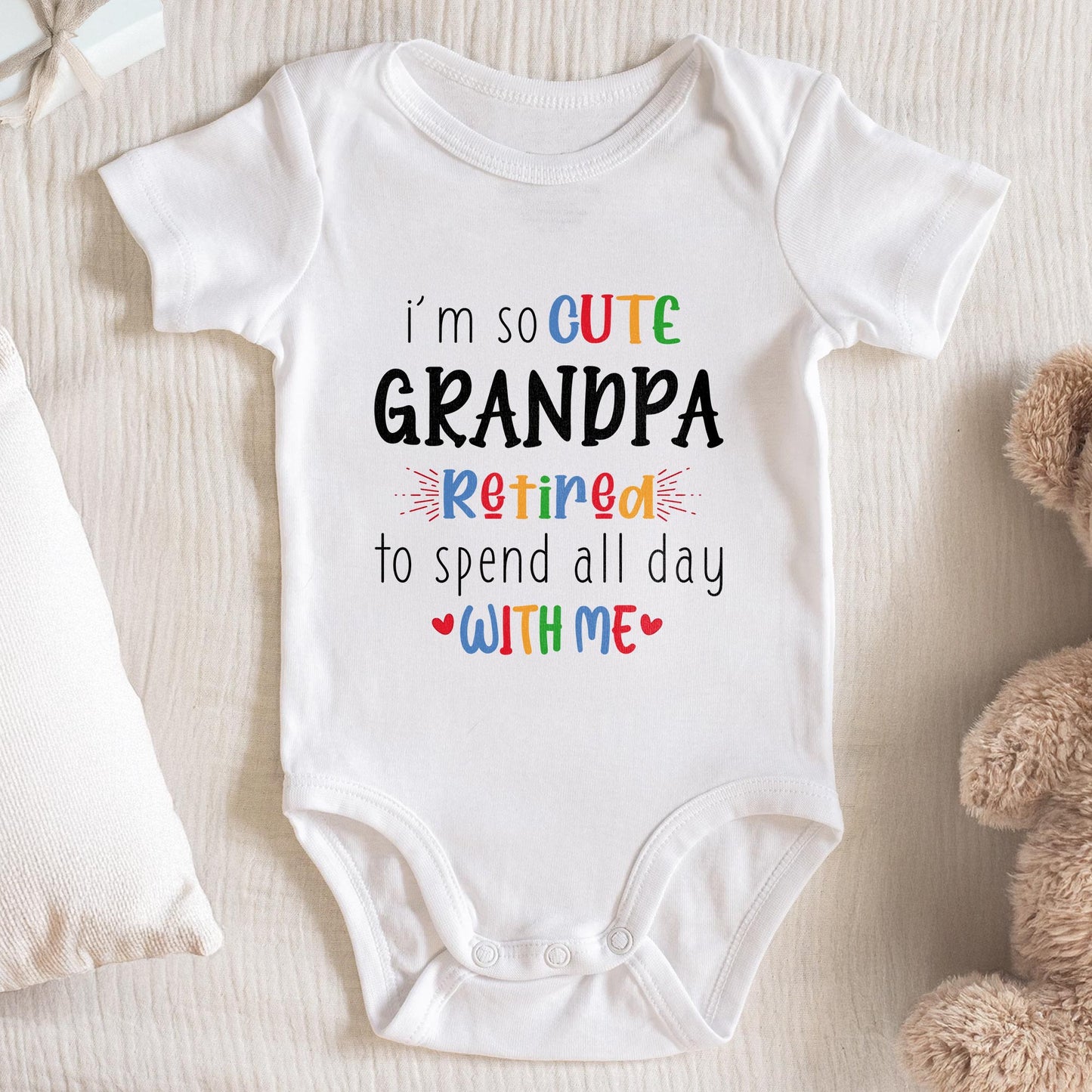 I'm So Cute Grandpa Retired To Spend All Day With Me