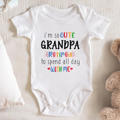 I'm So Cute Grandpa Retired To Spend All Day With Me
