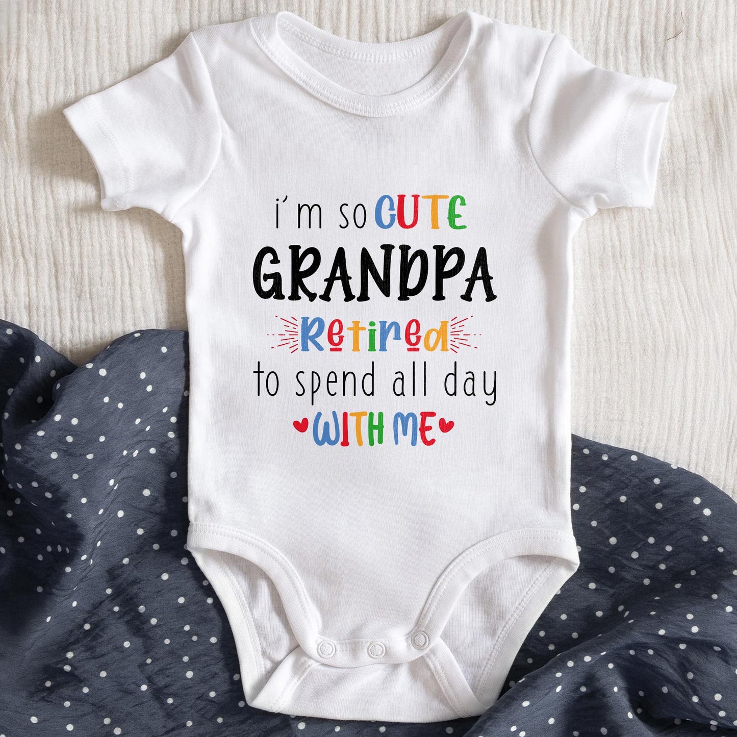 I'm So Cute Grandpa Retired To Spend All Day With Me