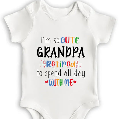 I'm So Cute Grandpa Retired To Spend All Day With Me