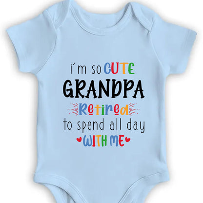 I'm So Cute Grandpa Retired To Spend All Day With Me