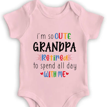 I'm So Cute Grandpa Retired To Spend All Day With Me