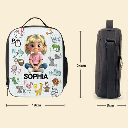 Customize Your Child's Name With Alphabet Animals