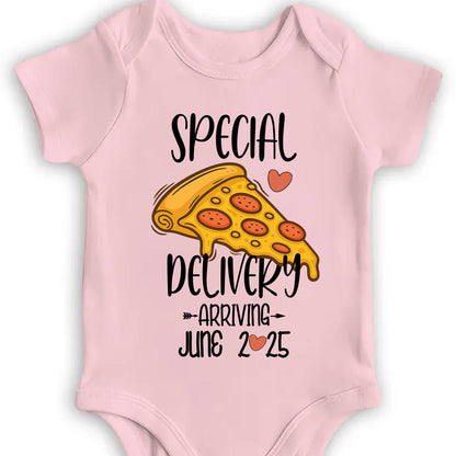 Special Delivery Arriving, Pizza Slice Design