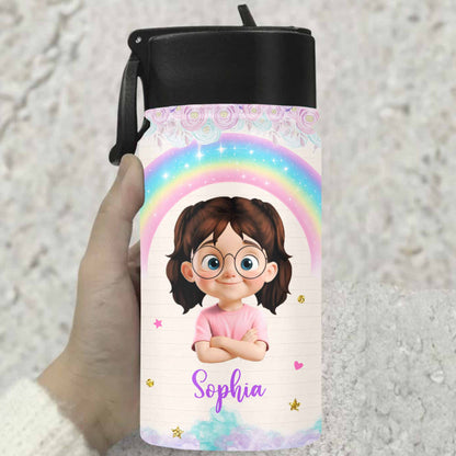 Cute, Smart & A Little Bit Dramatic Water Bottle