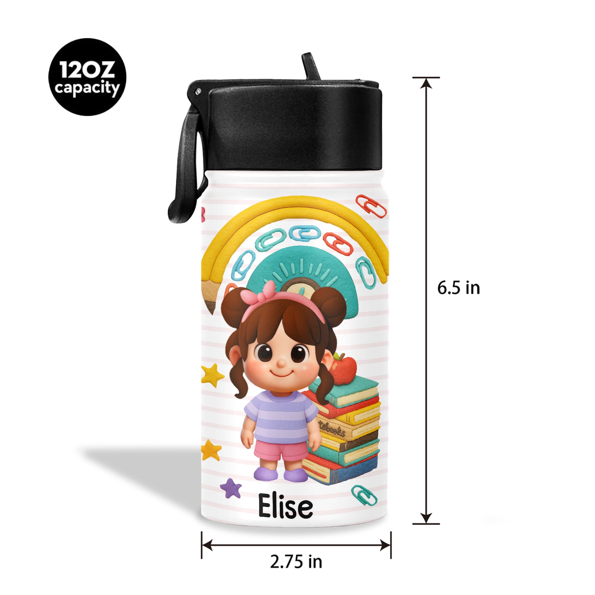 Celebrate Learning And Fun With Young Girl And Books