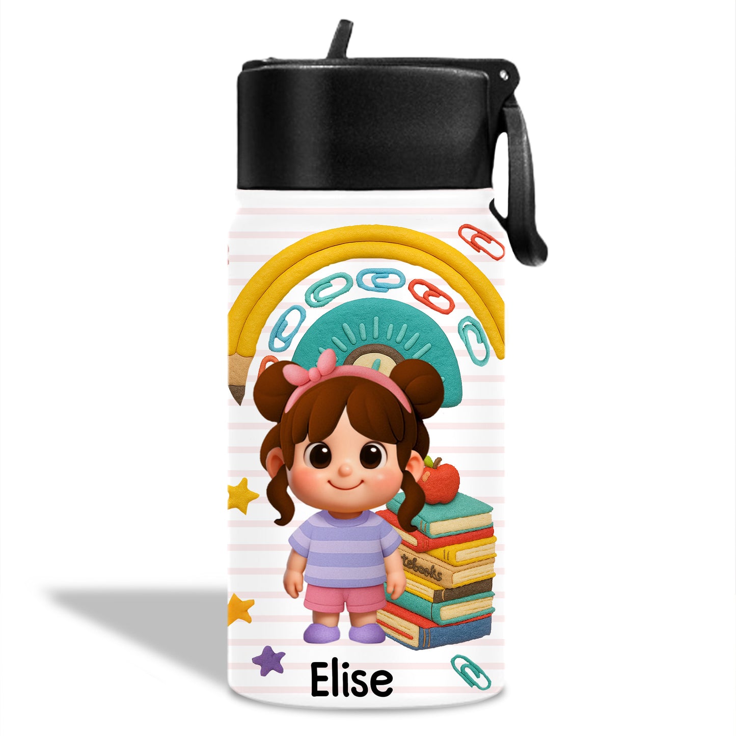 Celebrate Learning And Fun With Young Girl And Books