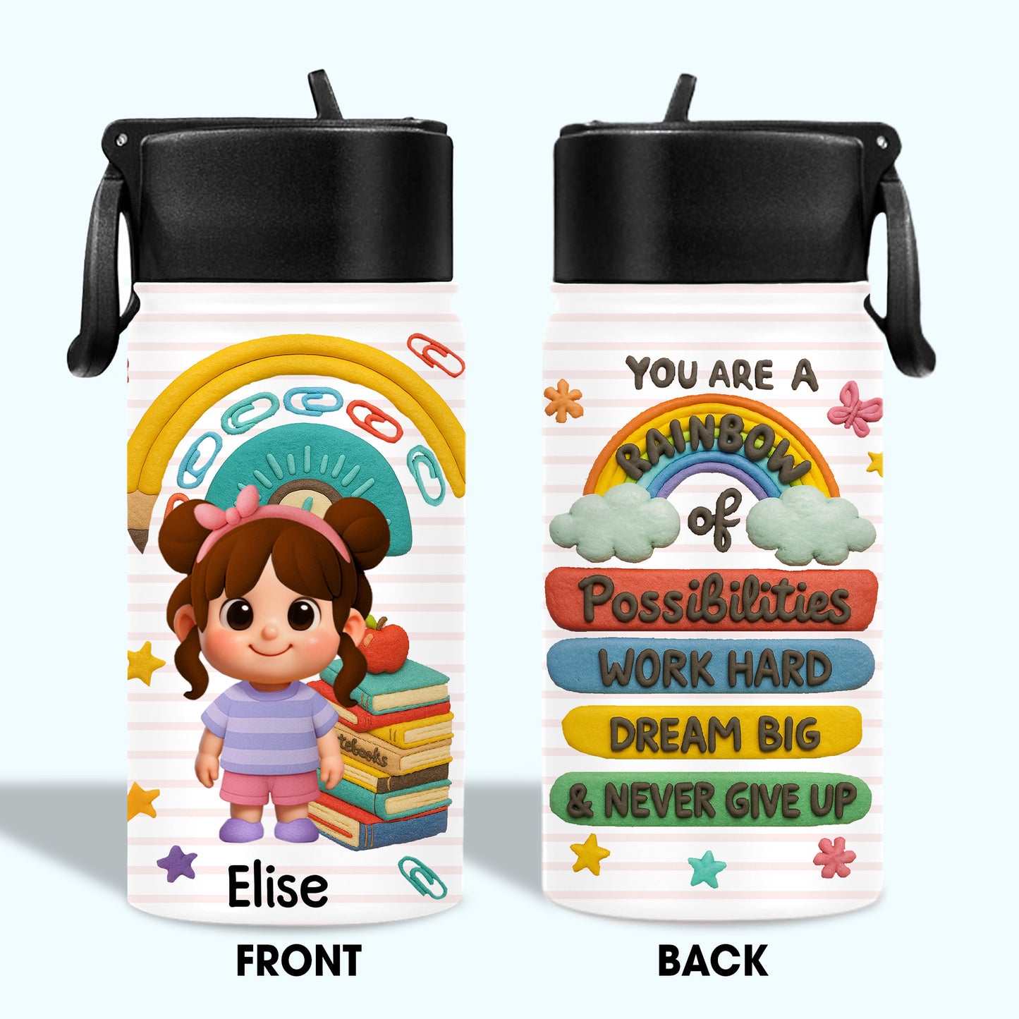 Celebrate Learning And Fun With Young Girl And Books