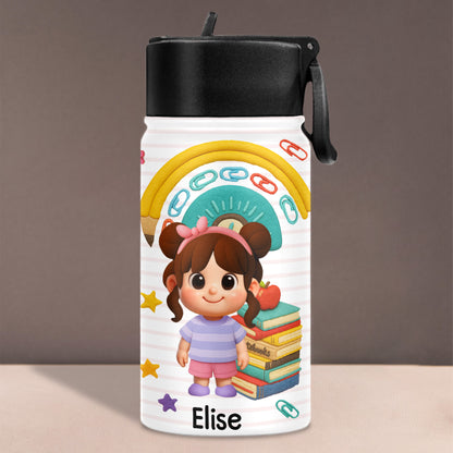 Celebrate Learning And Fun With Young Girl And Books