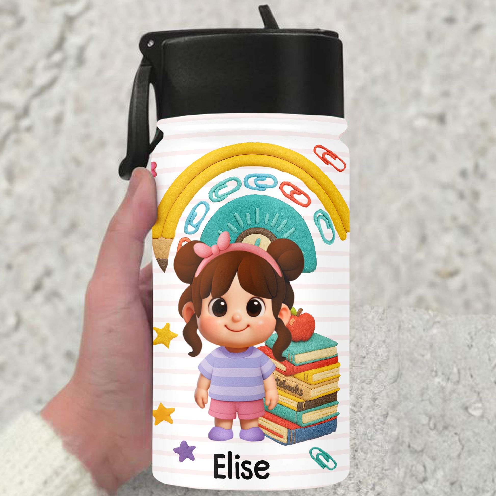 Celebrate Learning And Fun With Young Girl And Books