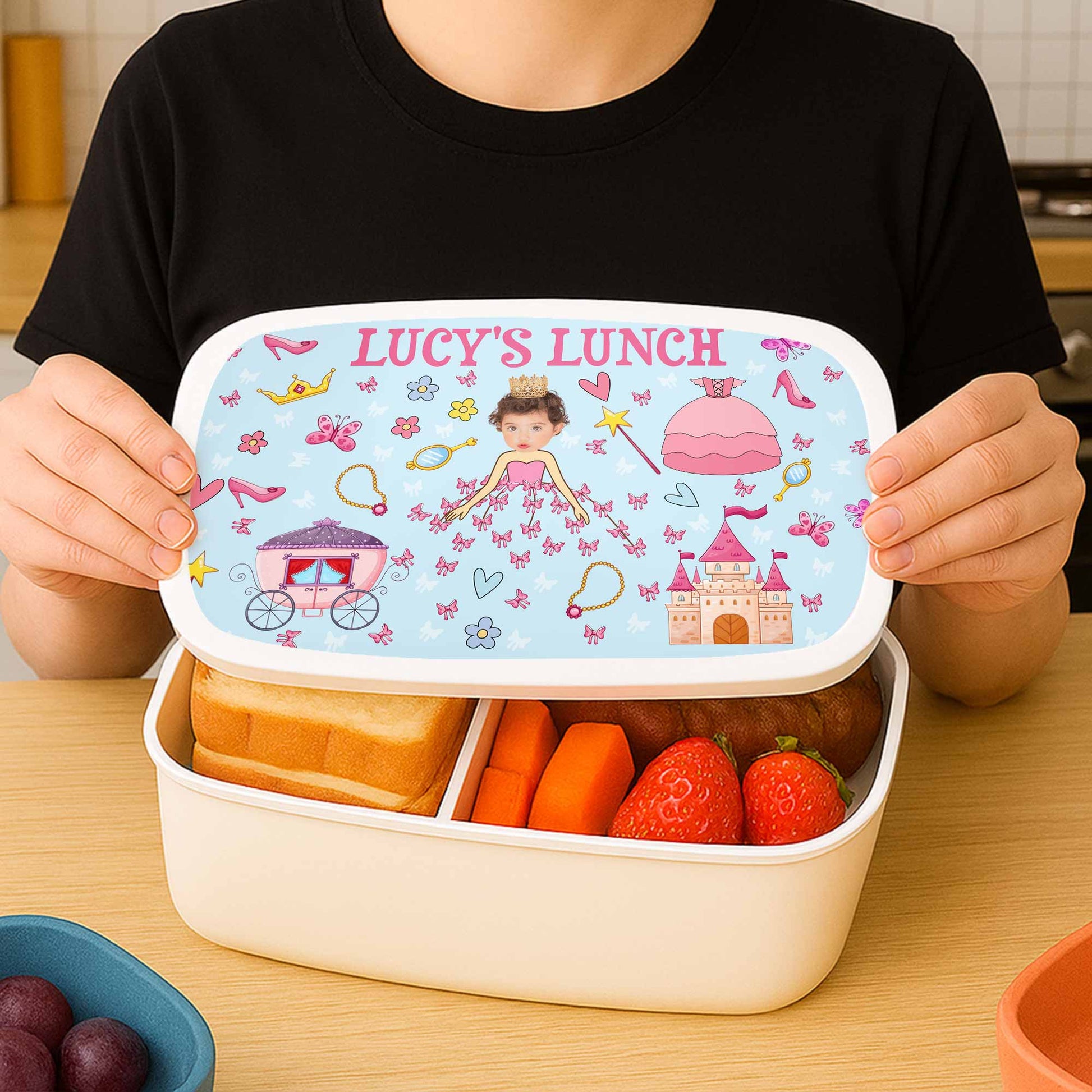 To My Wonderful Princess Dream Big With Castle and Crown