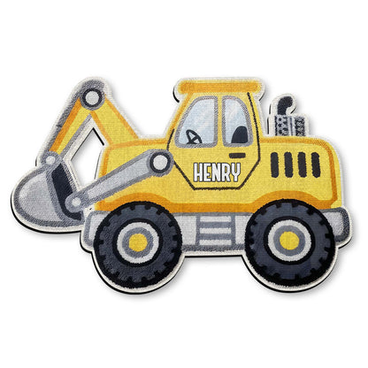 Customizable Construction Vehicle Doormat