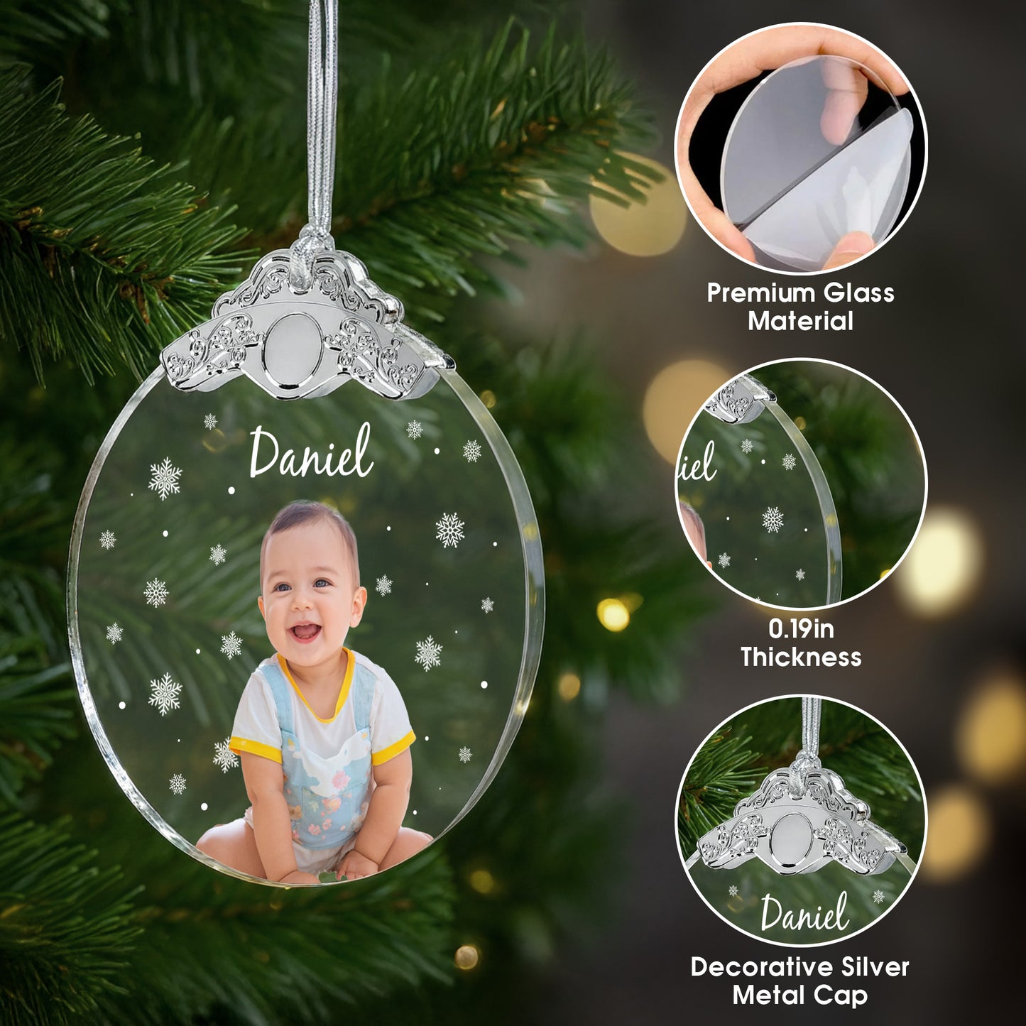 Create A Personalized Memento With Festive Snowflakes