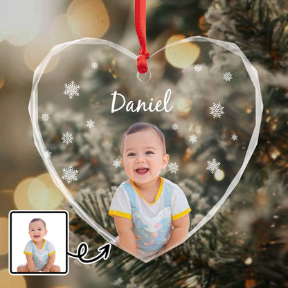 Capture Precious Moments In A Heart-Shaped Ornament