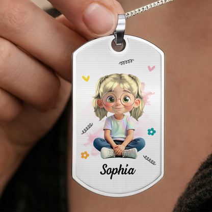 Little Reminders You Are Enough With Girl And Hearts