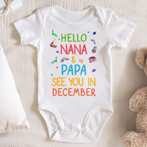 Hello Nana And Papa, See You In December