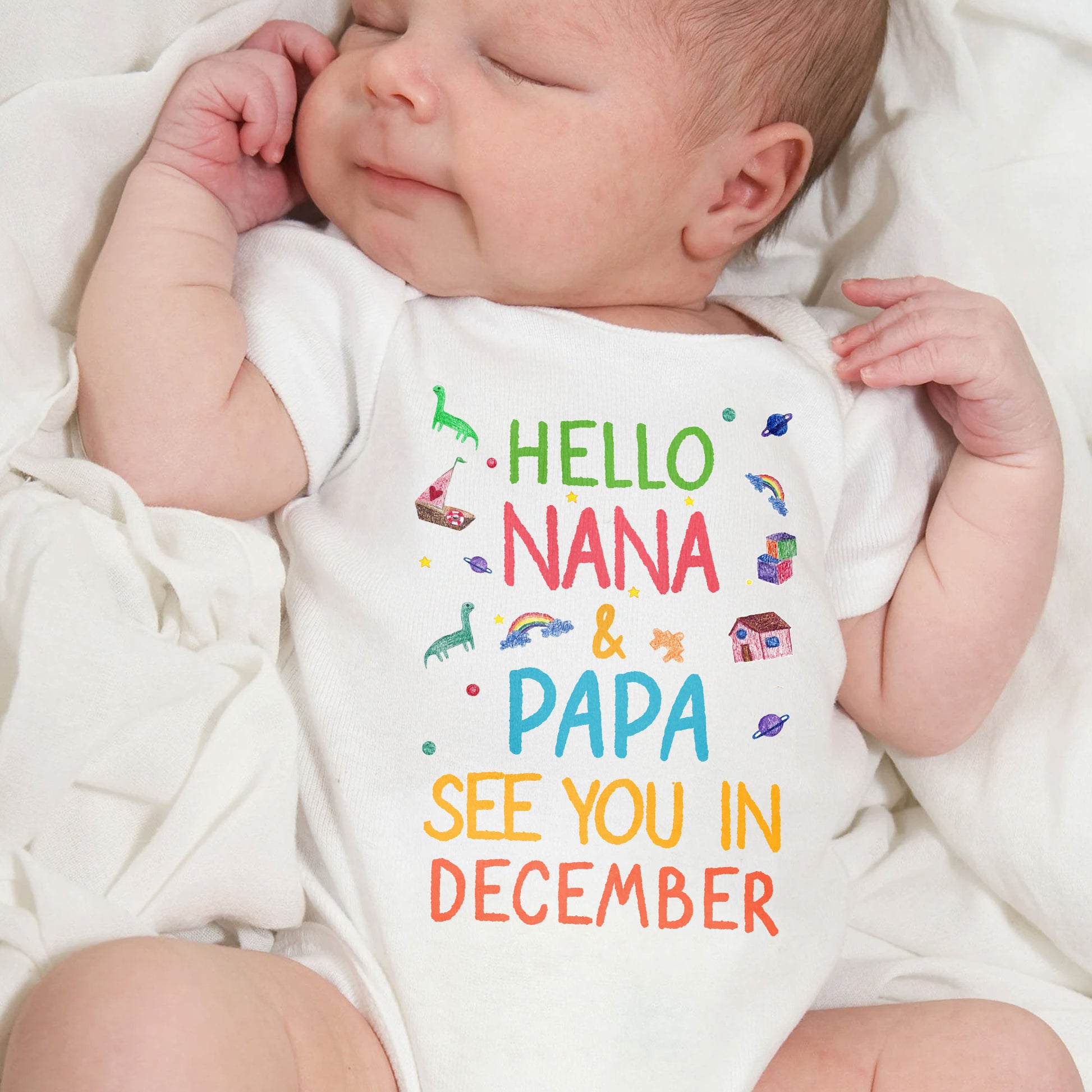 Hello Nana And Papa, See You In December