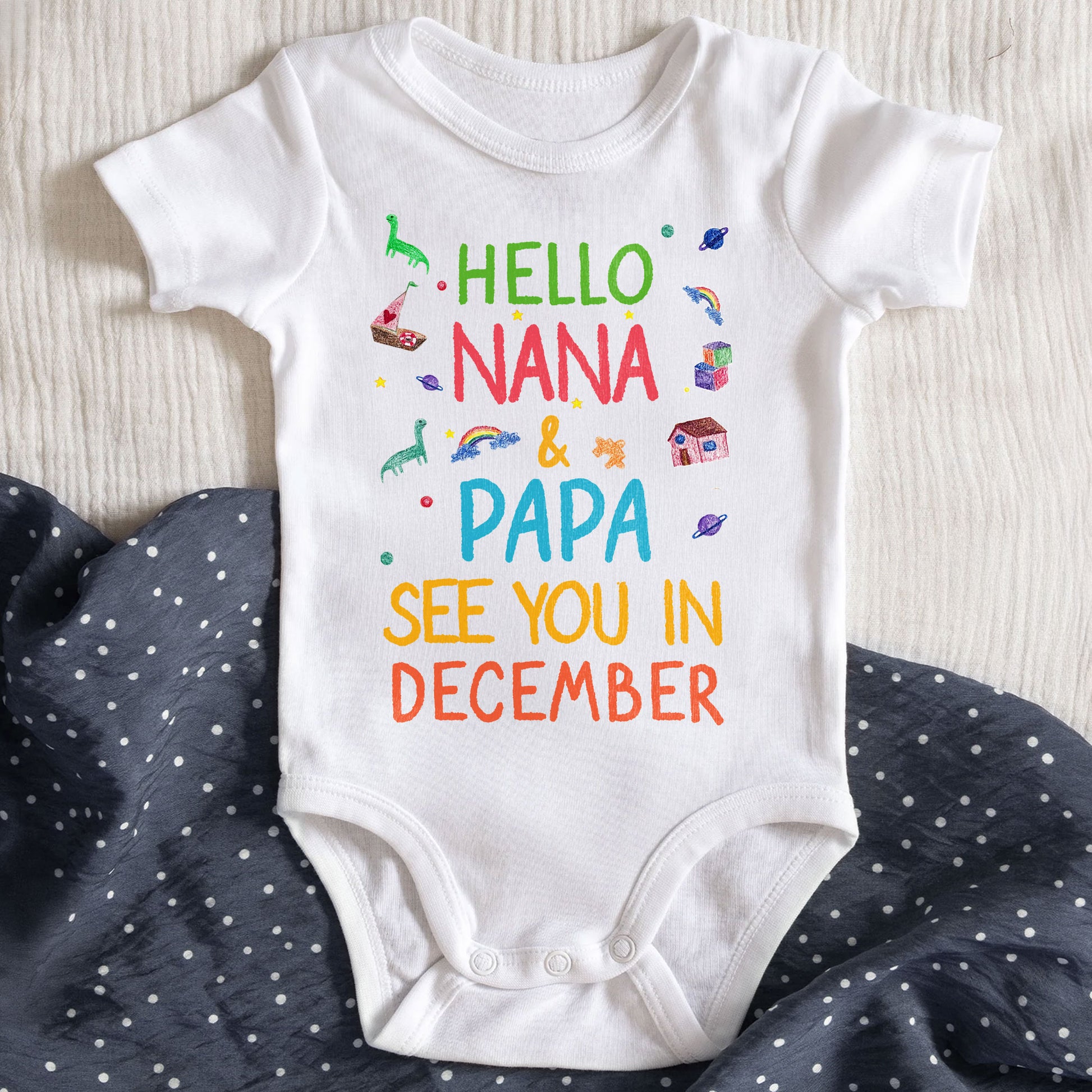 Hello Nana And Papa, See You In December