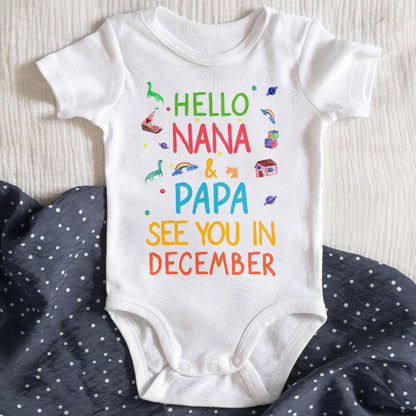 Hello Nana And Papa, See You In December
