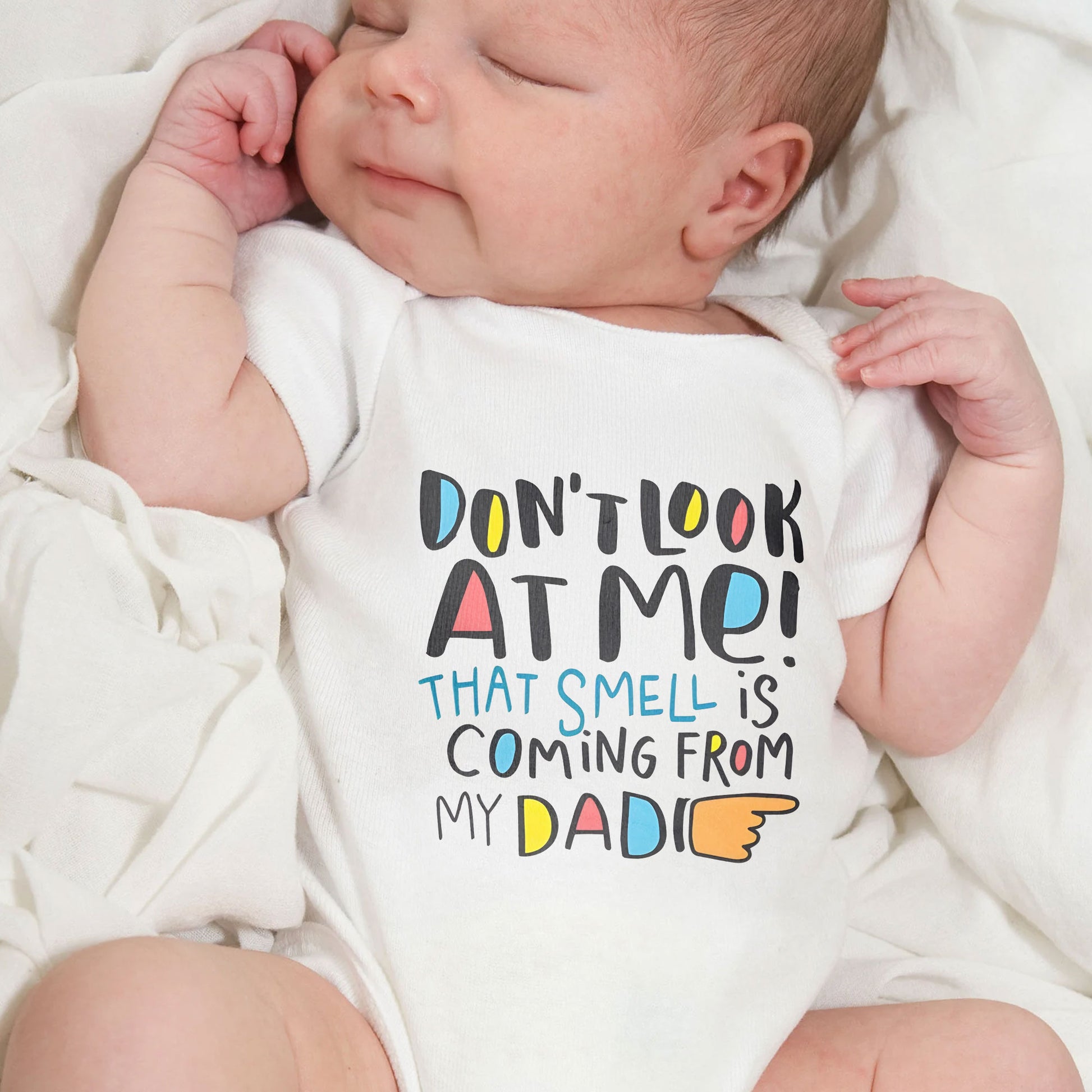 Don't Look At Me! That Smell Is Coming From My Dad