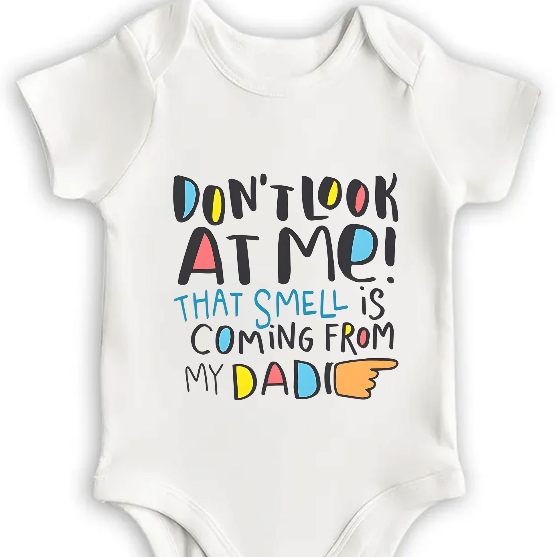 Don't Look At Me! That Smell Is Coming From My Dad