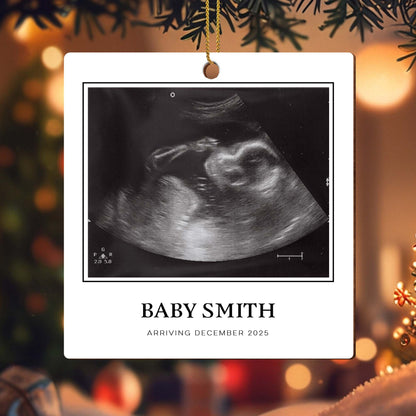 Celebrating A New Arrival, Custom Ultrasound Keepsake