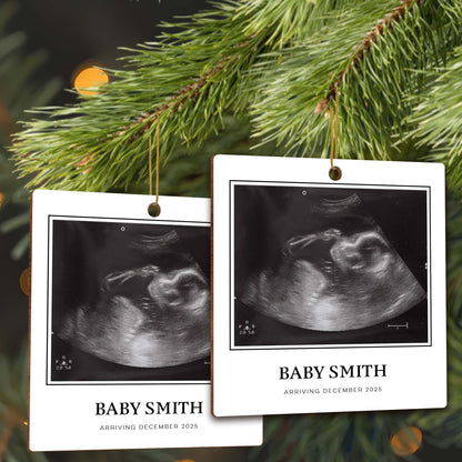 Celebrating A New Arrival, Custom Ultrasound Keepsake