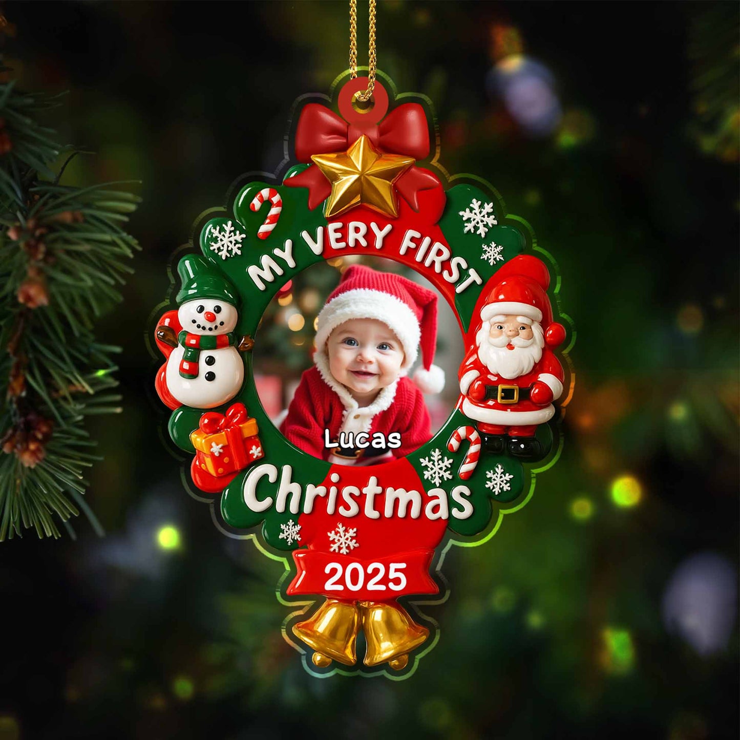 My Very First Christmas With Santa And Snowman