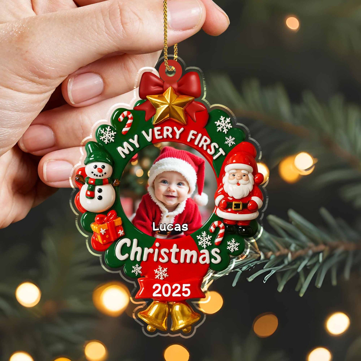 My Very First Christmas With Santa And Snowman