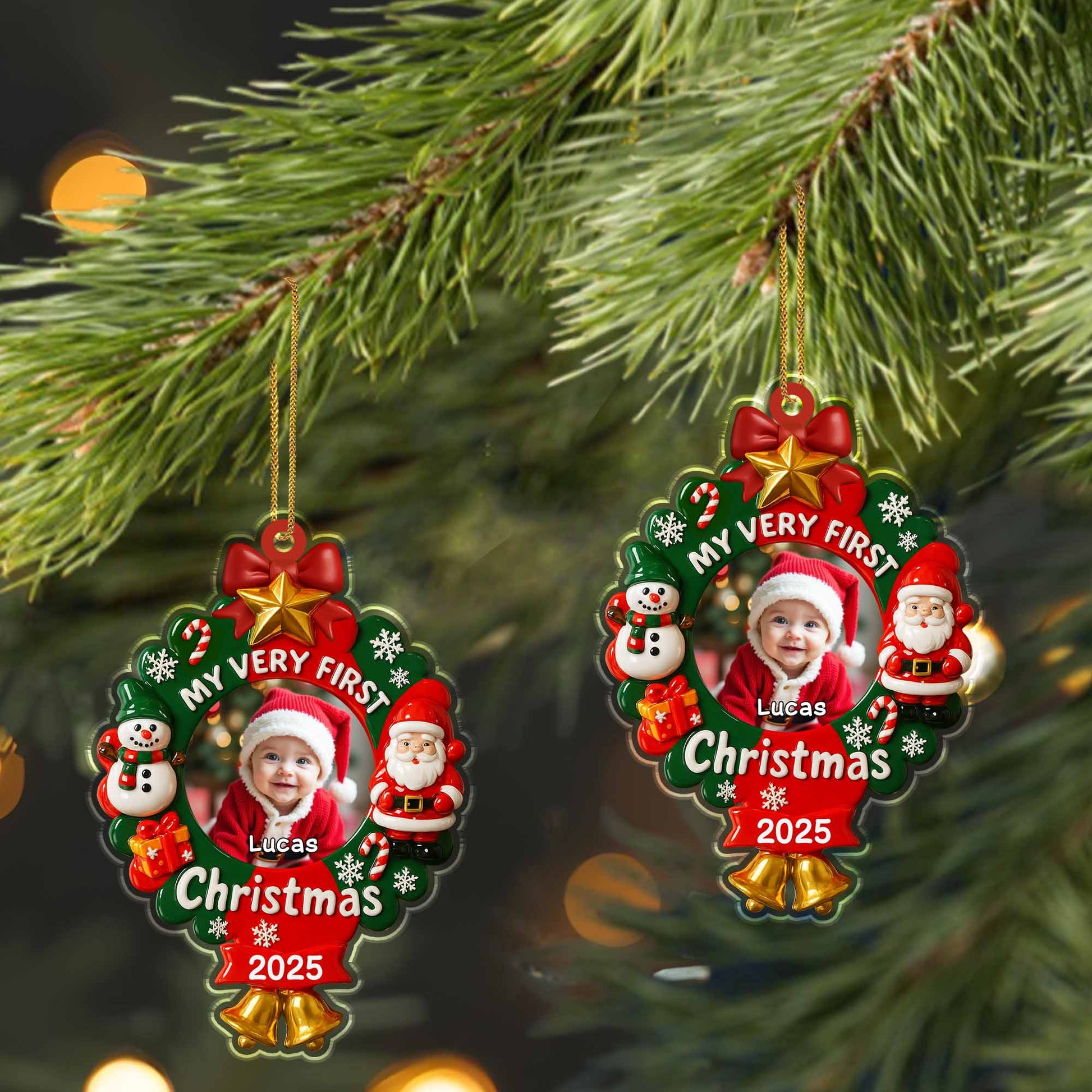 My Very First Christmas With Santa And Snowman