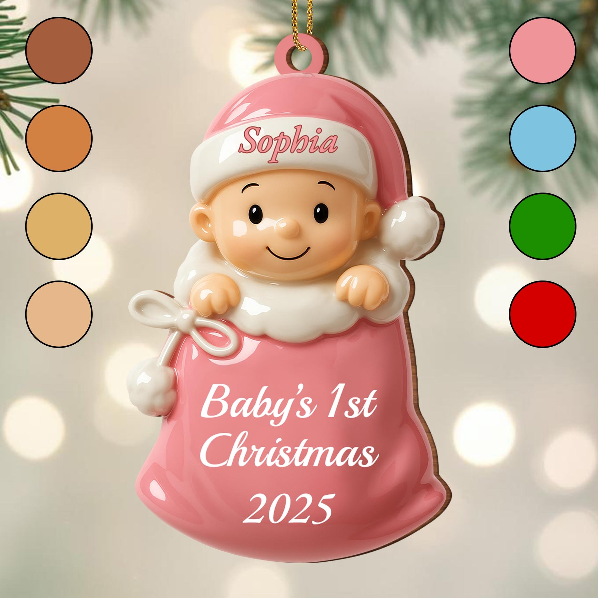 Baby's 1st Christmas Bell Ornament