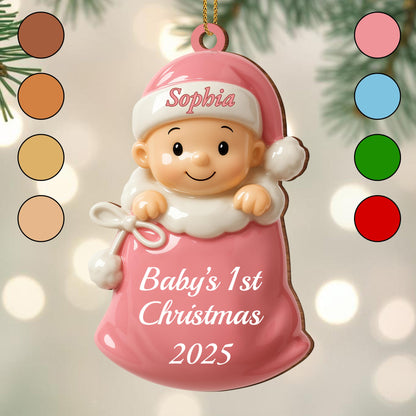 Baby's 1st Christmas Bell Ornament