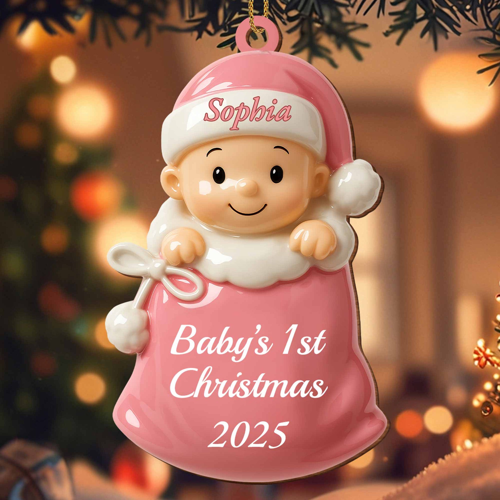 Baby's 1st Christmas Bell Ornament